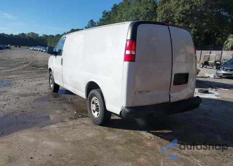 2019 Chevrolet Express 2500 Work Van from USA, damaged, VIN 1GCWGAFP8K1187680